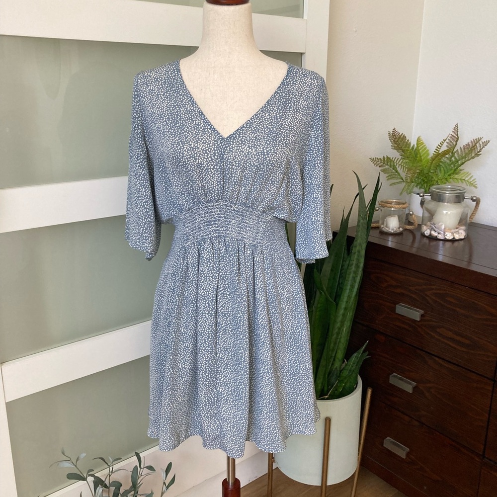 Blue mini dress. Size medium